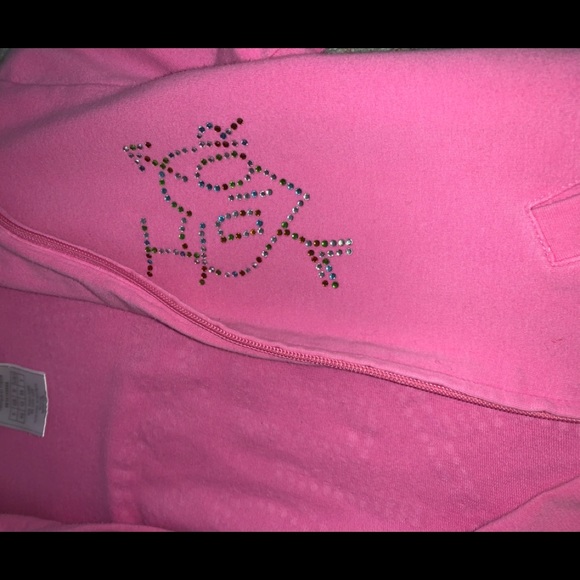 Pink dior zip up sweater - Picture 3 of 7